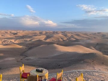 Camel Ride and Dinner Experience in Agafay Desert, Marrakech