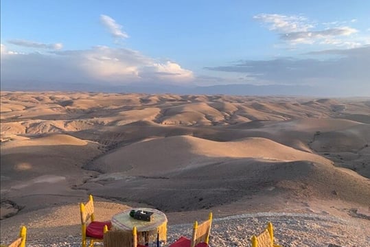 Private Agafay Desert, Sunset, Camel Ride And Diner