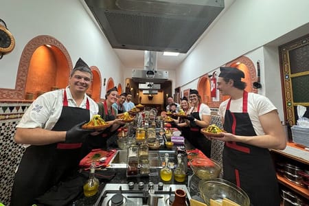 Moroccan Cooking Class with Market Visit and Meal