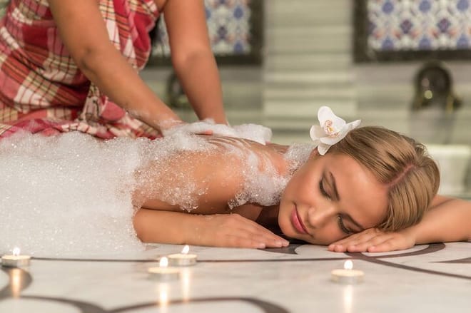 Cleopatra Bath with Massage and full spa program