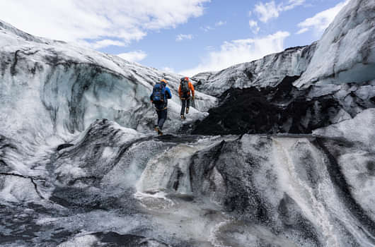 Glacier Walk on Sólheimajökull Glacier