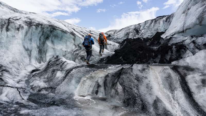 Glacier Walk on Sólheimajökull Glacier