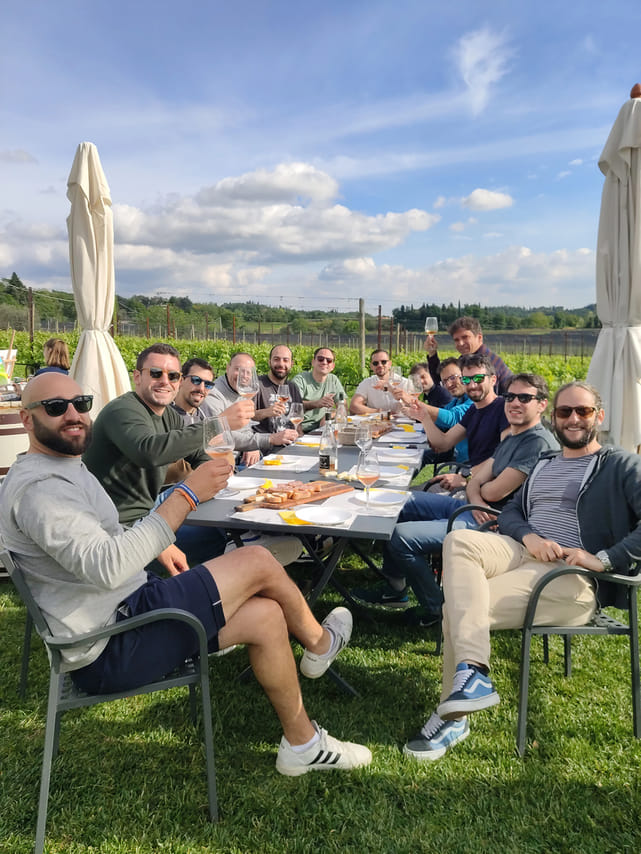 Wine and Food Tasting in the Vineyards 10