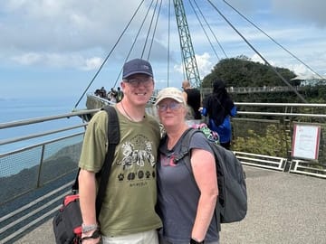 Langkawi Half Day Cable Car Sky Bridge and Waterfall Private Tour