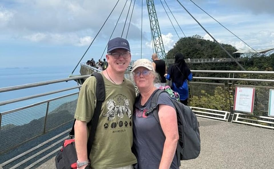 Langkawi Half Day Cable Car Sky Bridge and Waterfall Private Tour