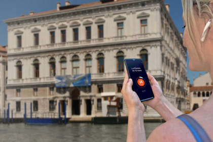 Venice: Audio Guided Walking Tour (3:30 – 26 audio commentaries)