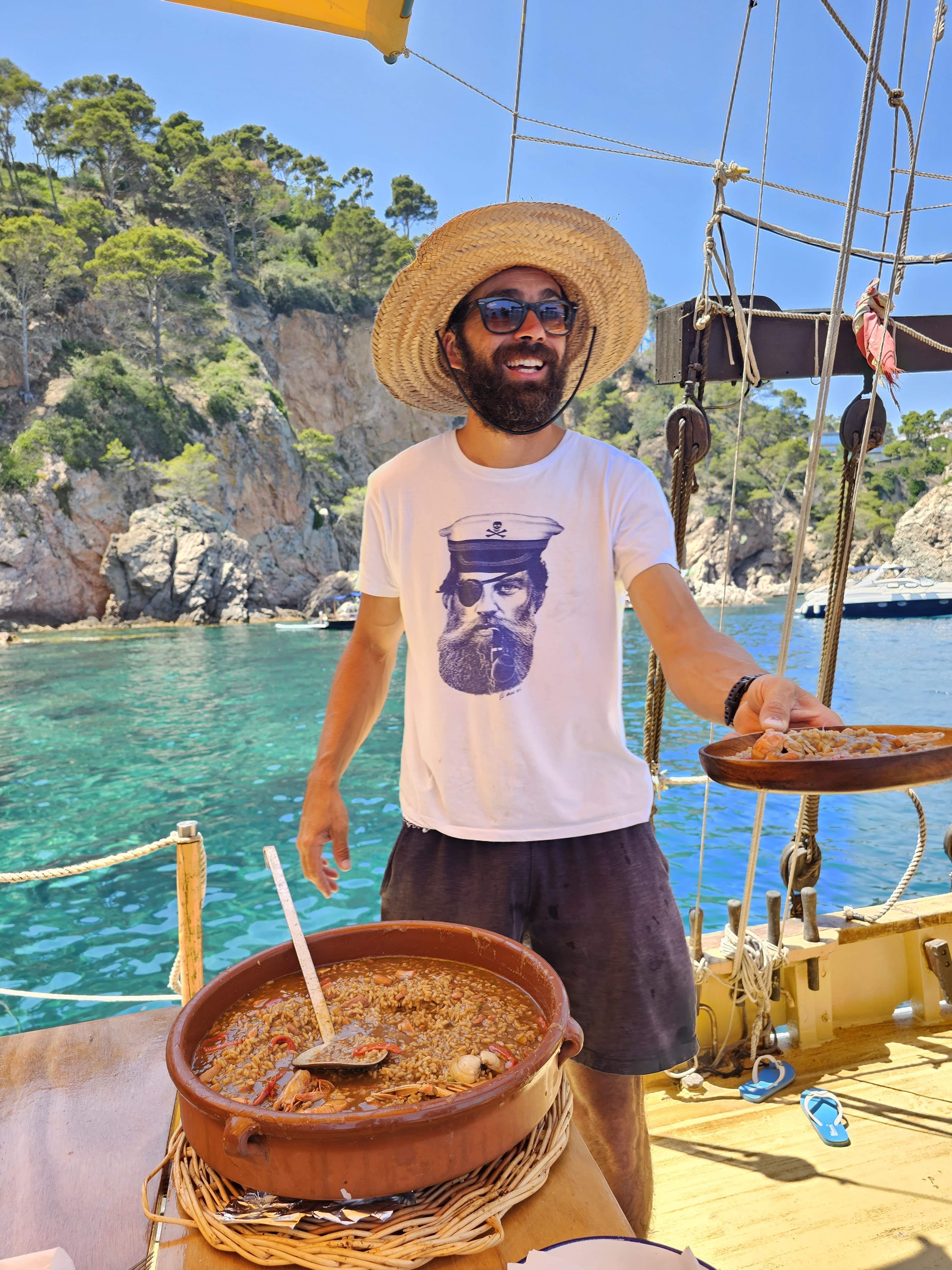 Costa Brava 6 h con arroz a bordo