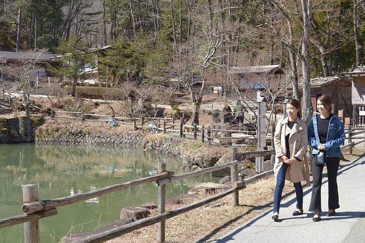 Hida Folk Village Museum Passes in Takayama Japan