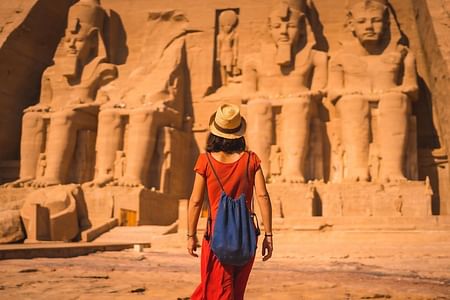 Abu Simbel Temples Tour by Plane from Aswan with Expert Guide