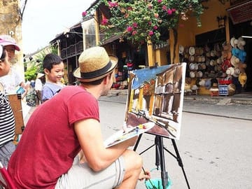 Painting Workshop in Hoi An's UNESCO Heritage Site
