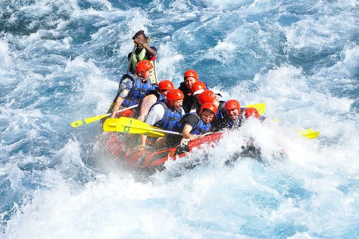 Canyoning Rafting Zipline Adventure Tour from Alanya