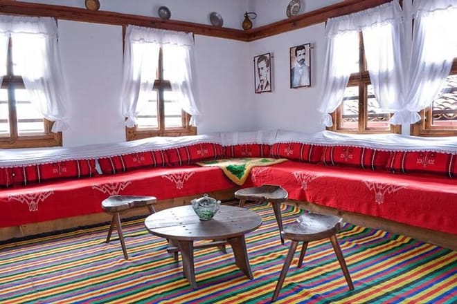 The Interior of a classic Bulgarian house in Koprivshtitsa