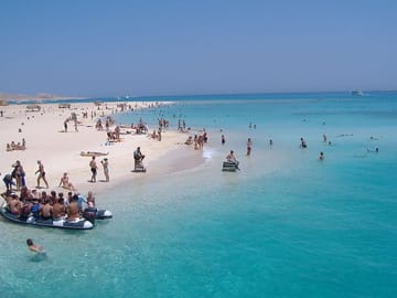Snorkeling and Relaxation at Paradise Island from Hurghada
