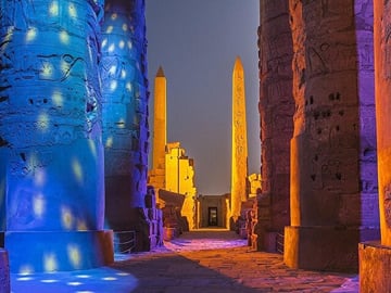 Private Karnak Temple Sound and Light Show Tour in Luxor