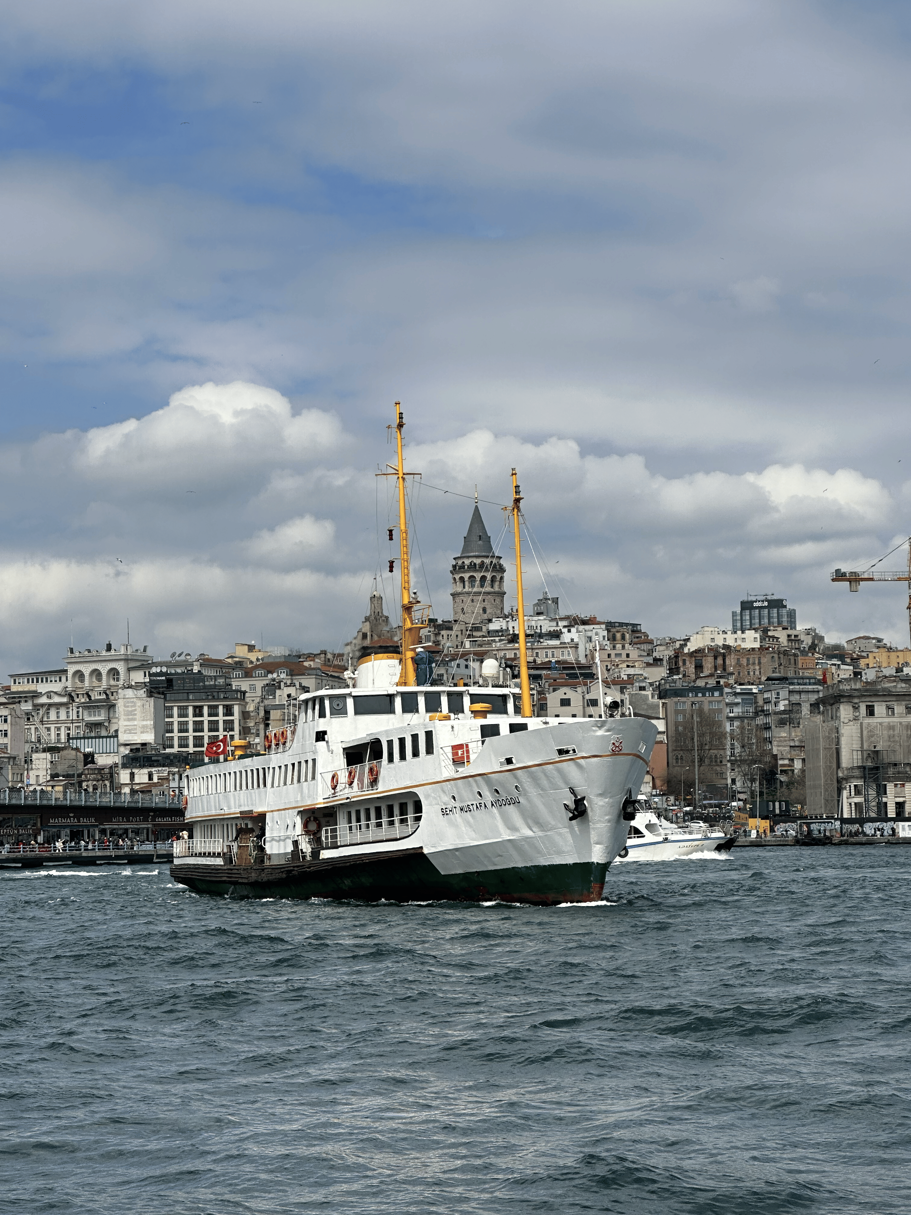 Ferry ride from Europe to Asia
