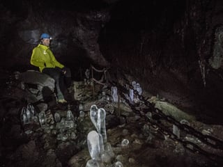PRIVATE: Caving in Leidarendi - Lava Tunnel - Small Group , photo 6