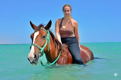 Horse Riding Experience – Desert, Beach & Swimming – Hurghada