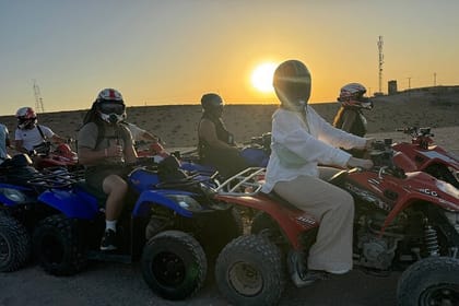 Quad Bike and Camel Ride with Lunch in Agafay Desert