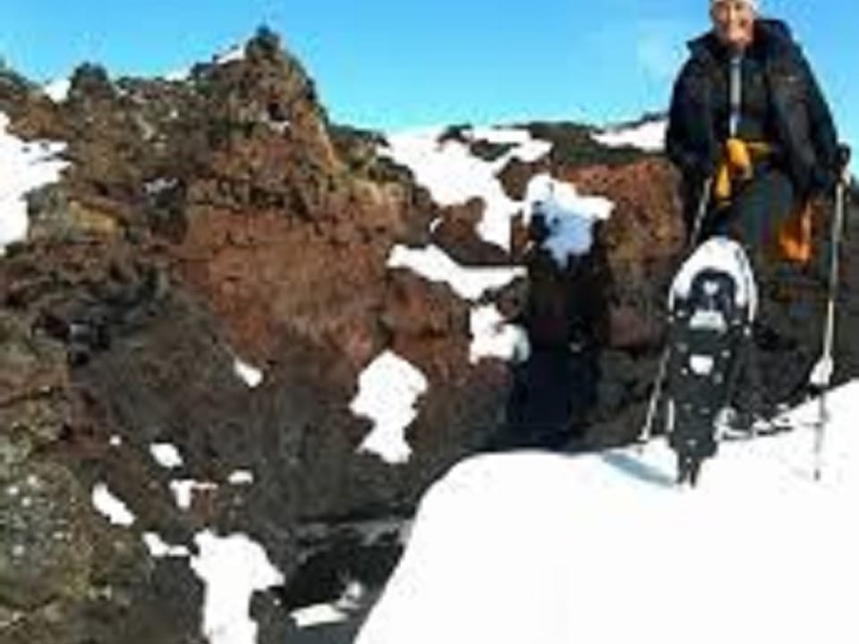 Snowshoeing in Krafla volcanic area — Mývatn Activity - Hike&Bike