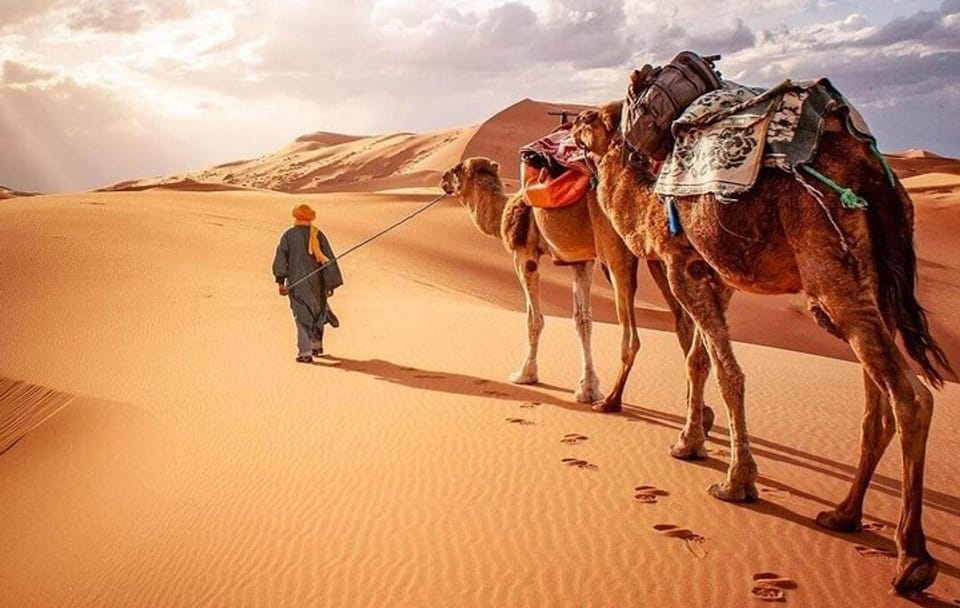 Desert Tour Private 4-Days from Marrakech to Merzouga Erg Chebbi