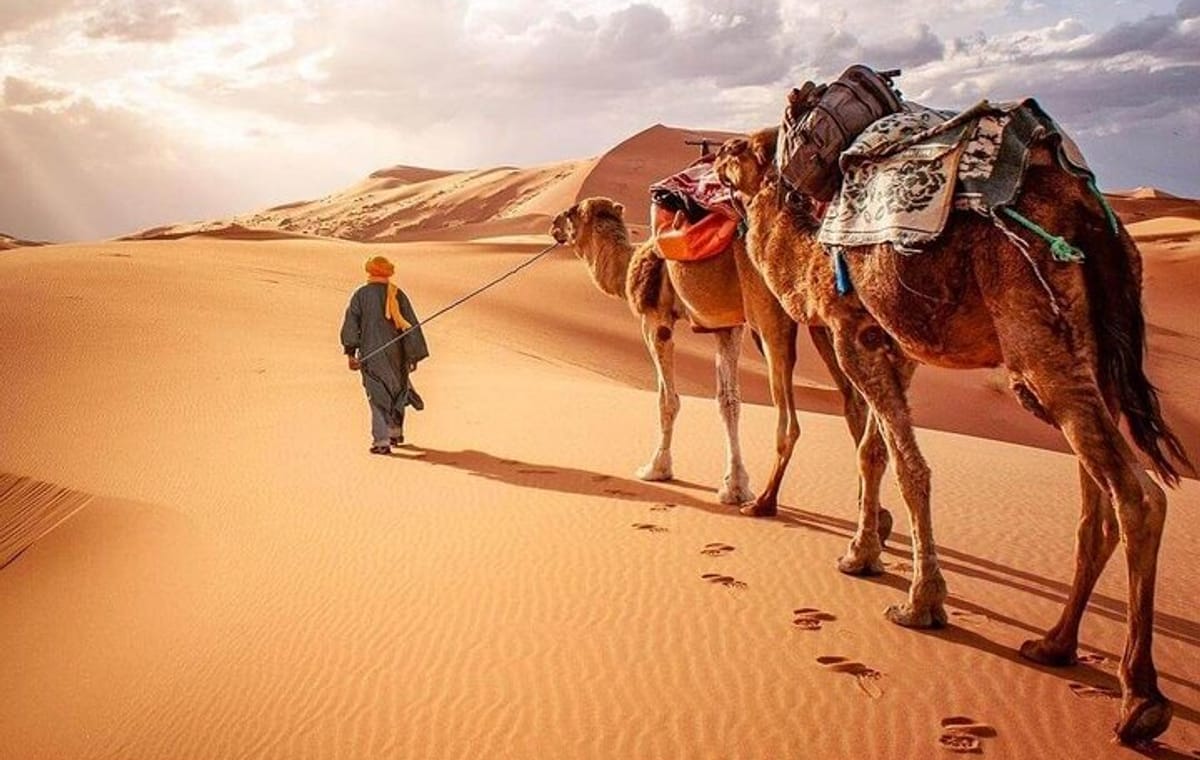 Desert Tour Private 4-Days from Marrakech to Merzouga Erg Chebbi
