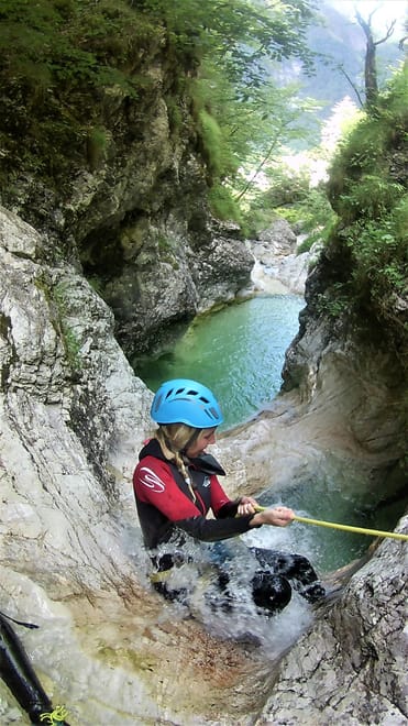 CANYONING IN THE TRIGLAV NATIONAL PARK photo 4