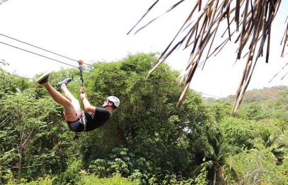 Mayan Zipline & ATV Buggy Tour with Sloths, Monkeys & Beach Club