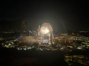 Private Helicopter 77 Miles Fireworks Tour over all the Theme Parks 2