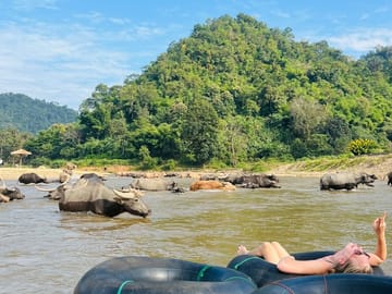Chiang Mai Half-Day Adventure: River Tubing & Waterfall Slide