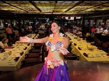 Cairo Dinner Cruise in Nile River with Belly Dancing Show