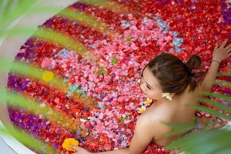 Luxurious Balinese Spa Experience with Flower Bath in Bali
