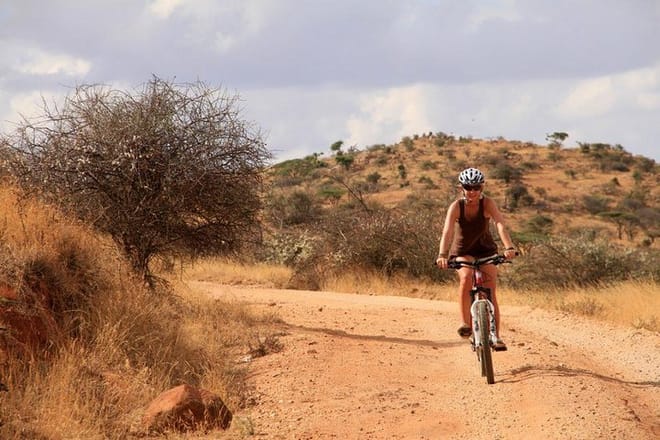 biking in hells gate