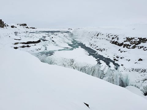 Frozen Waterfall
