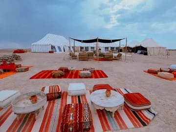 Sunset Dinner and Berber Music in Agafay Desert, Marrakesh