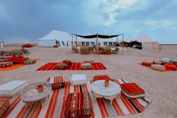 Sunset Dinner and Berber Music in Agafay Desert, Marrakesh