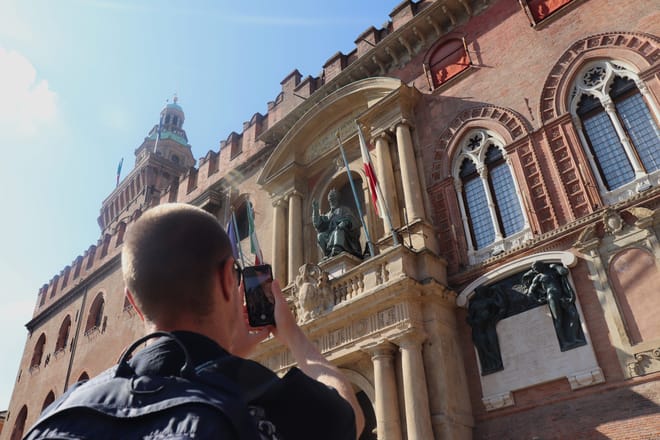 Self-Guided Secrets of Bologna Exploration Game