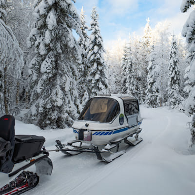 Sähkömoottorikelkkasafari Rovaniemellä - Image 10