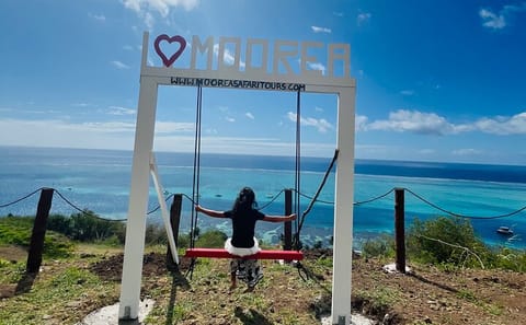 4x4 Safari Tour with Private Swing Viewpoint in Moorea