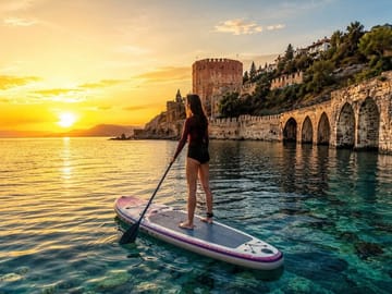 Stand Up Paddleboarding Experience in Alanya