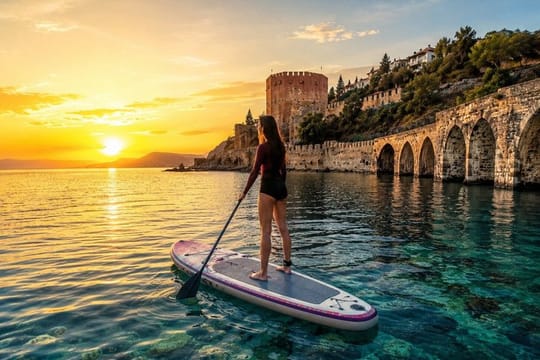 Stand Up Paddleboarding Experience in Alanya 