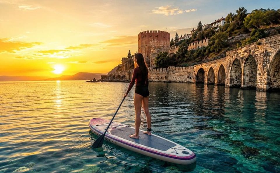Stand Up Paddleboarding Experience in Alanya