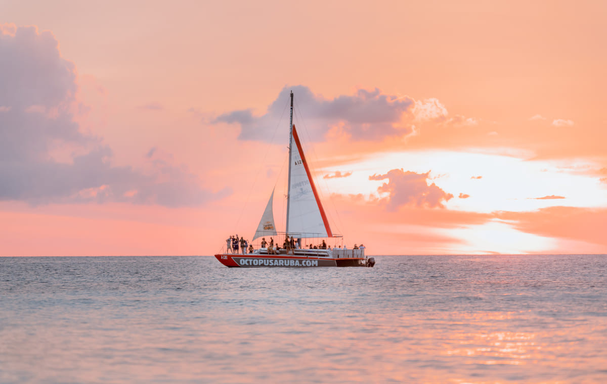 Catamaran Happy Hour Sunset Sail