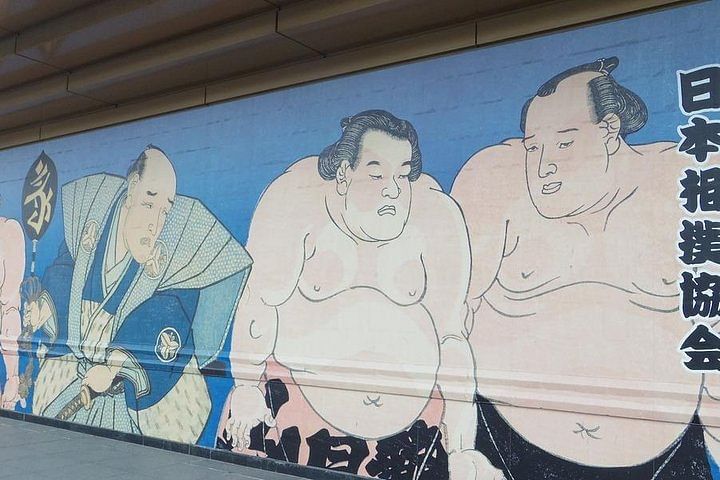 Sumo Wrestling Tournament Experience in Tokyo