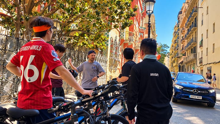 On the Tibidabo e-bike tour, photo 5
