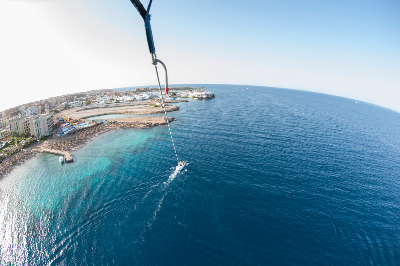 Premium Parasailing Fly Experience with Transfer- Hurghada