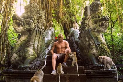 Ubud: Waterfall, Rice Terraces & Monkey Forest Private Tour