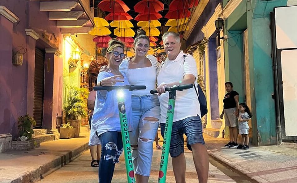Walled City Segway and Skateboard Tour in Cartagena