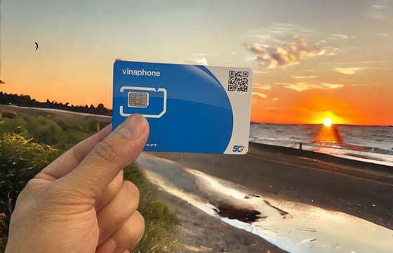 30 Days 180GB Data and Call SIM card Vietnam