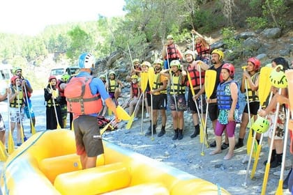 Full-Day River Rafting Tour in Fethiye with Transfer & Lunch