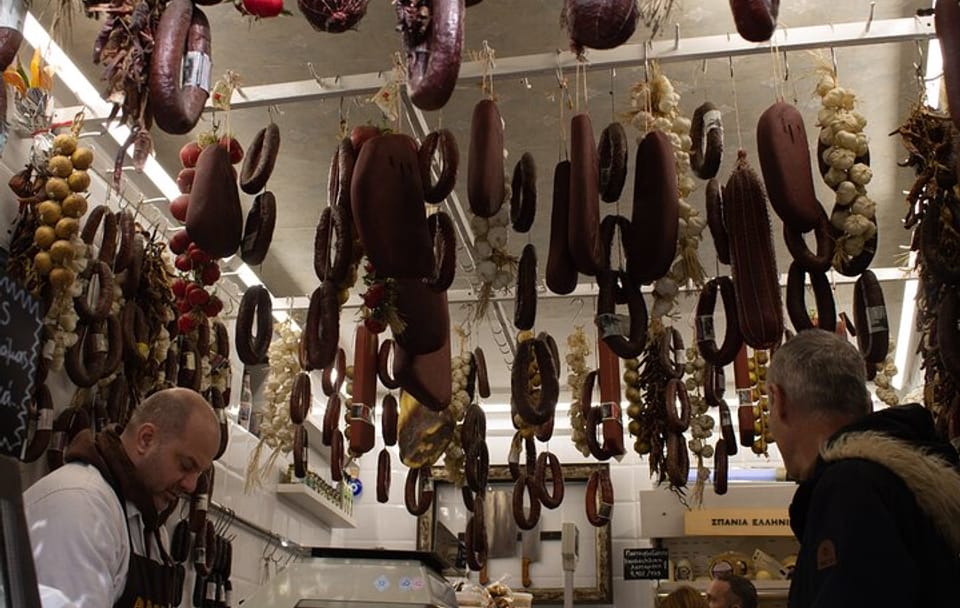 Discover and shop in the food markets of hidden Athens